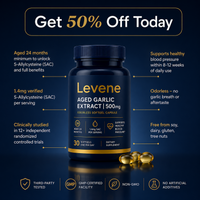 Aged Garlic Extract | Supports Natural Blood Pressure