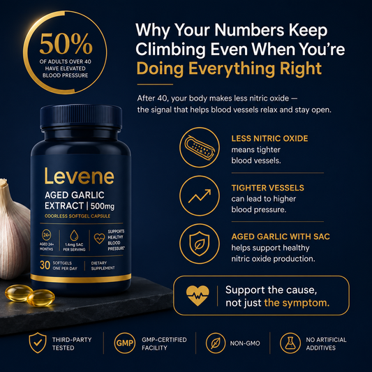 Aged Garlic Extract | Supports Natural Blood Pressure